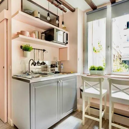 Lovely Appartement- 4p- Montorgueil Nazareth アパート